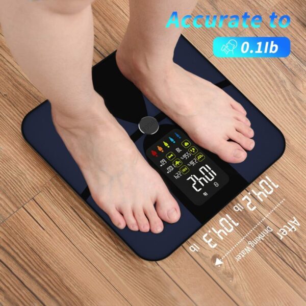 Advanced Body Composition Analyzer Scale with Smartphone Integration and Comprehensive Health Metrics - Image 2
