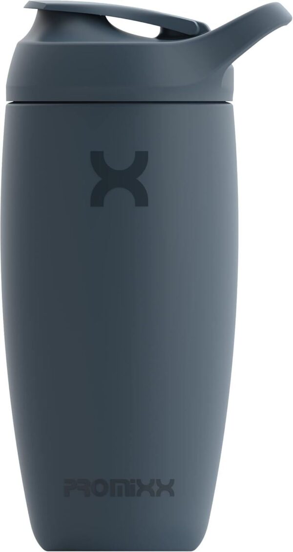 Insulated Stainless Steel Protein Mixer - 18oz Vacuum Sealed Shaker Bottle
